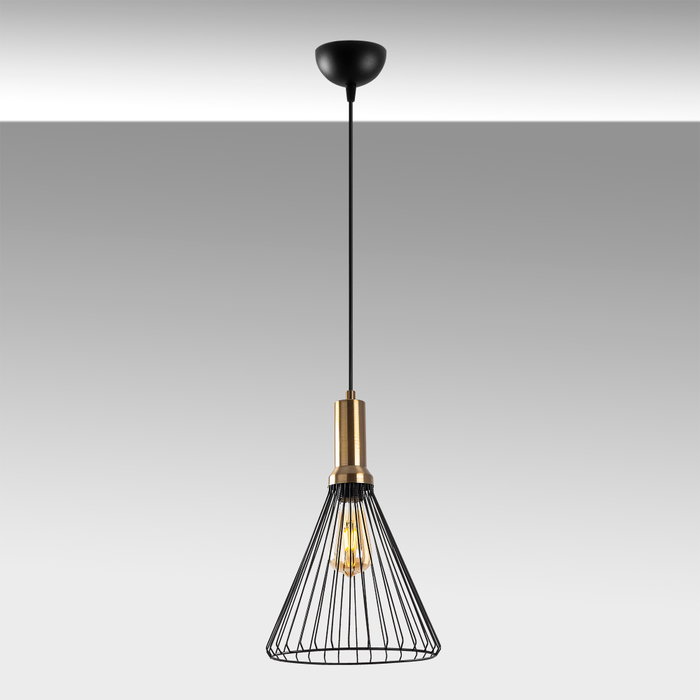 Opviq Dear - 11210 Lámpara de Araña Moderna Negro y Antiguo
